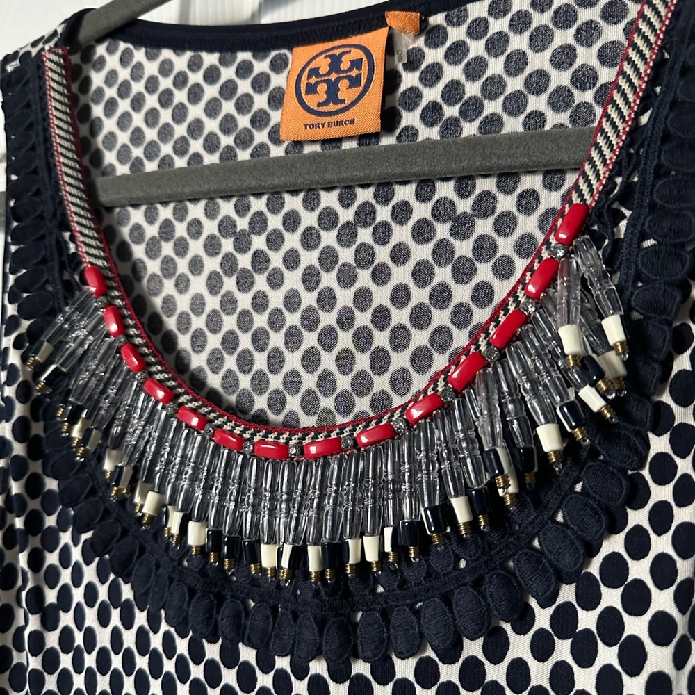 Tory Burch beaded maxi dress